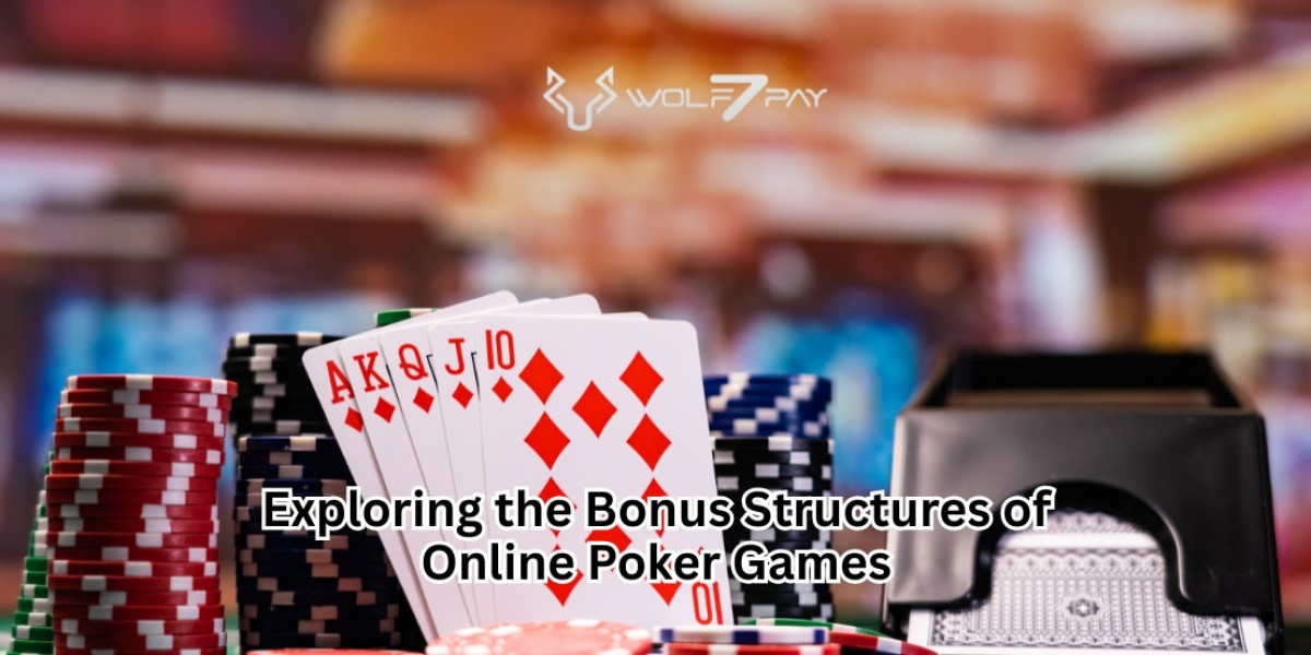Exploring the Bonus Structures of Online Poker Games