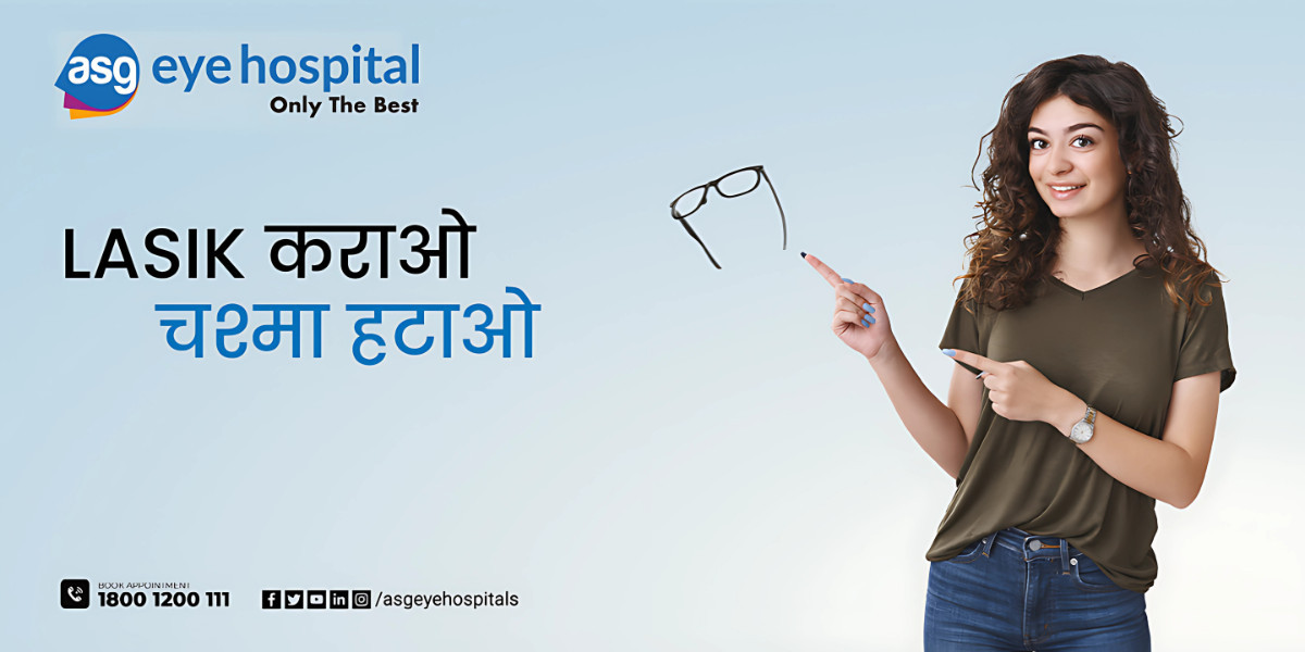 A patient smiling after a successful LASIK procedure