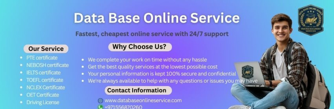 Data Base Online Service Cover Image