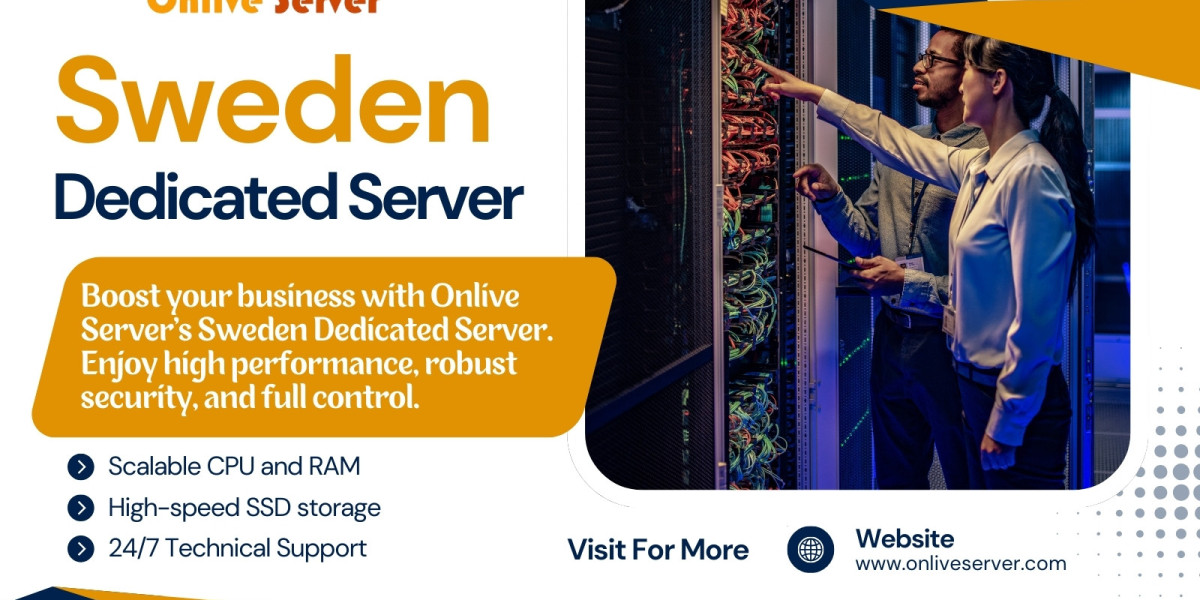 Get Premium Sweden Dedicated Server from Onlive Server for Your Business