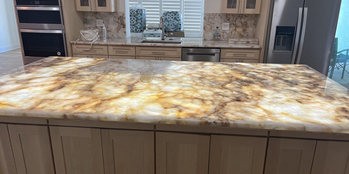 Illuminate Your Space with Backlit Stone Countertops – Luxury Meets Innovation with Granite and Marble Designs