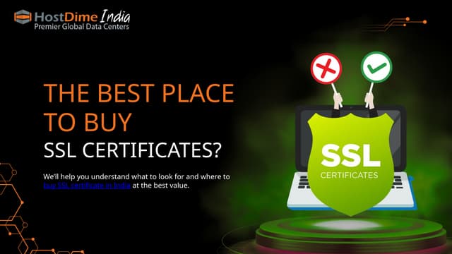 Which is the Best Website to Buy SSL Certificates in India?