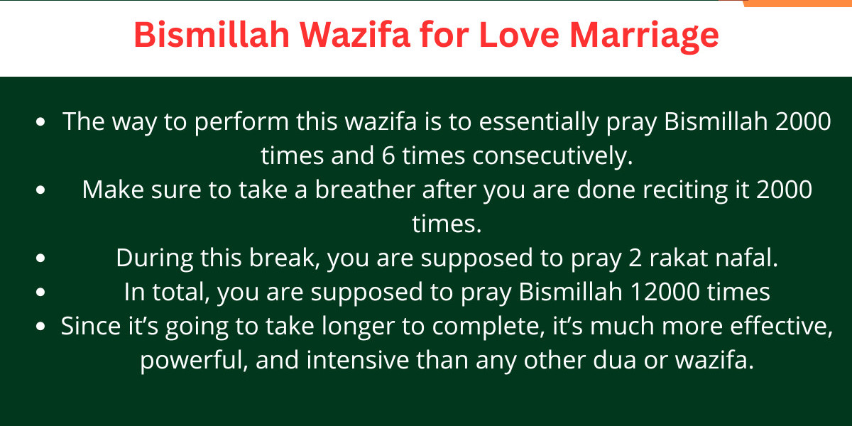 Wazifa for Love Marriage