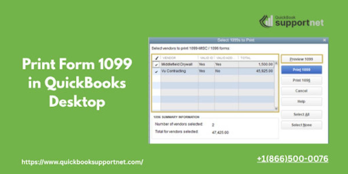 Why Your QuickBooks 1099 Is Not Printing – Fix Guide