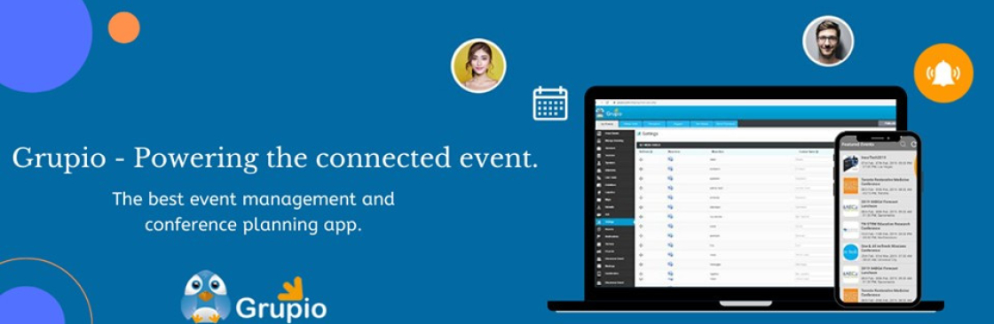 Grupio Event Management Application Cover Image