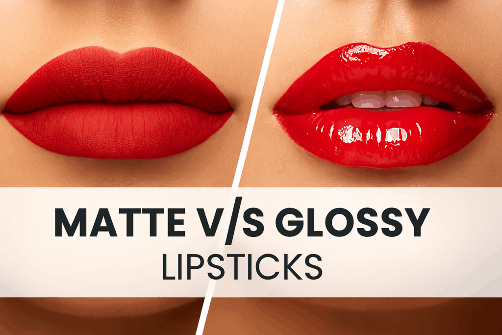Matte v/s Glossy Lipsticks: Which One to Choose? - Blog