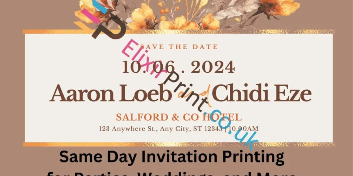 Same Day Invitation Printing – Fast, Reliable, and Stress-Free