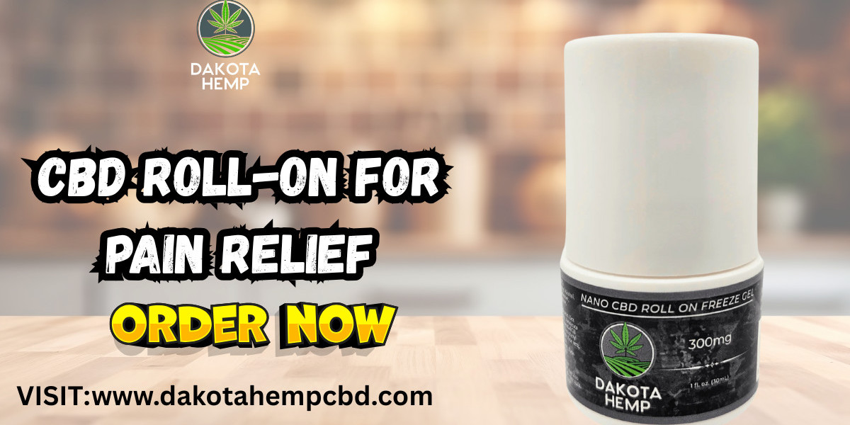 CBD Roll-On for Pain Relief with Dakota Hemp CBD